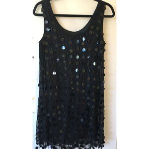 Vintage Vivienne Tam East Wind Code_Black Beaded Dress